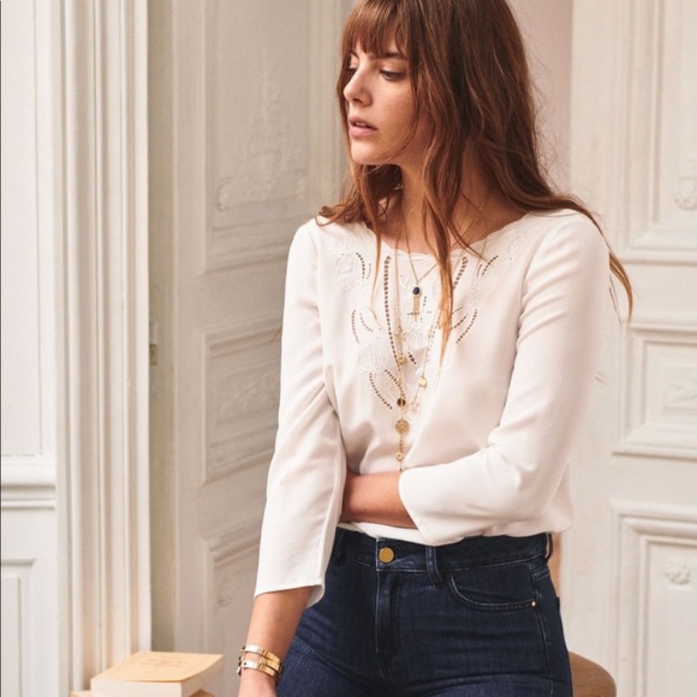 Sezane Frida Blouse FR36